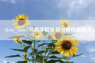 雅安消防学校录取分数线是多少