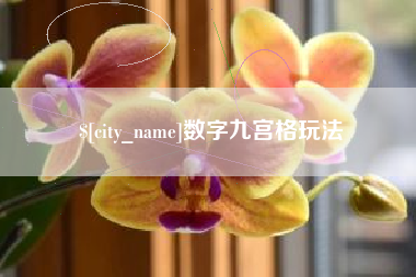 雅安数字九宫格玩法