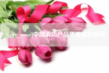 雅安中国消防产品质量信息查询