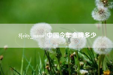 雅安中国今年金牌多少