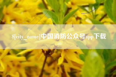 雅安中国消防公众号app下载