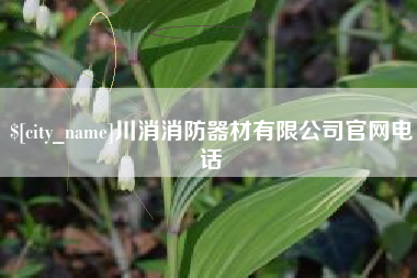 雅安川消消防器材有限公司官网电话