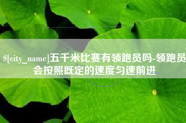 雅安五千米比赛有领跑员吗-领跑员会按照既定的速度匀速前进