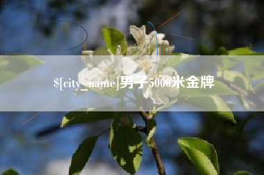 雅安男子5000米金牌
