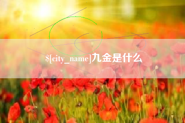 雅安九金是什么