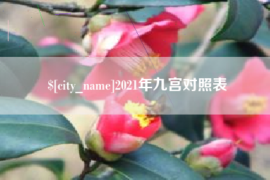 雅安2021年九宫对照表