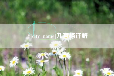 雅安九宫格详解