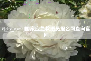 雅安国家应急救援员报名网查询官网