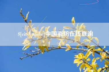 雅安中国消防在线查询